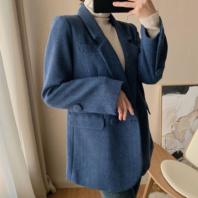 Wool Suit Jacket